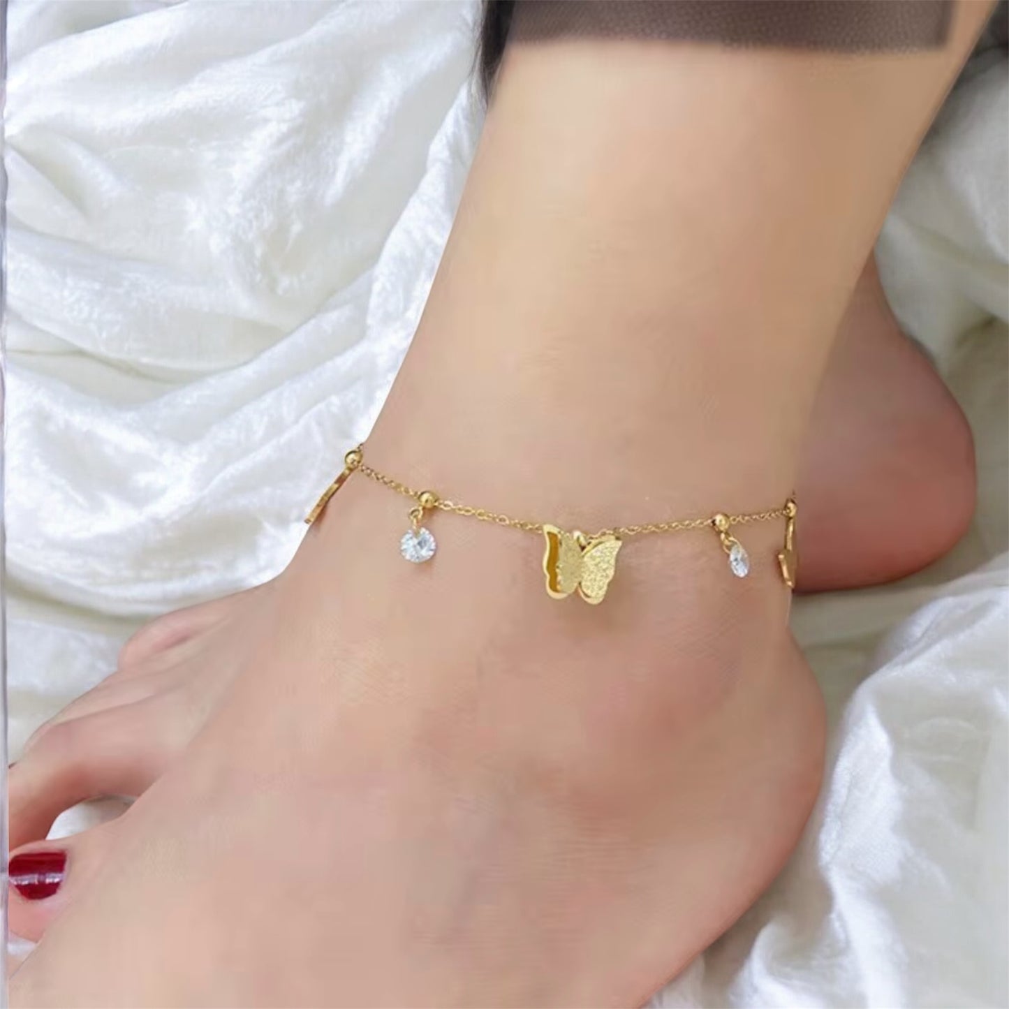 Bracelet de Cheville Danse des Papillons