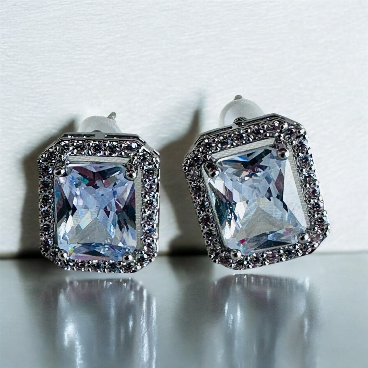 Boucles d’oreilles Éclat Carré