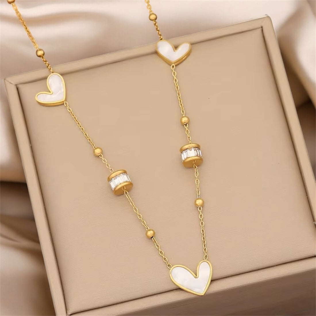 Collier Golden Romance