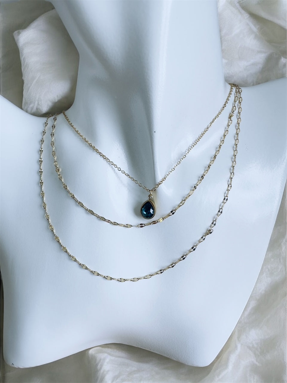 Collier Trio Élégant