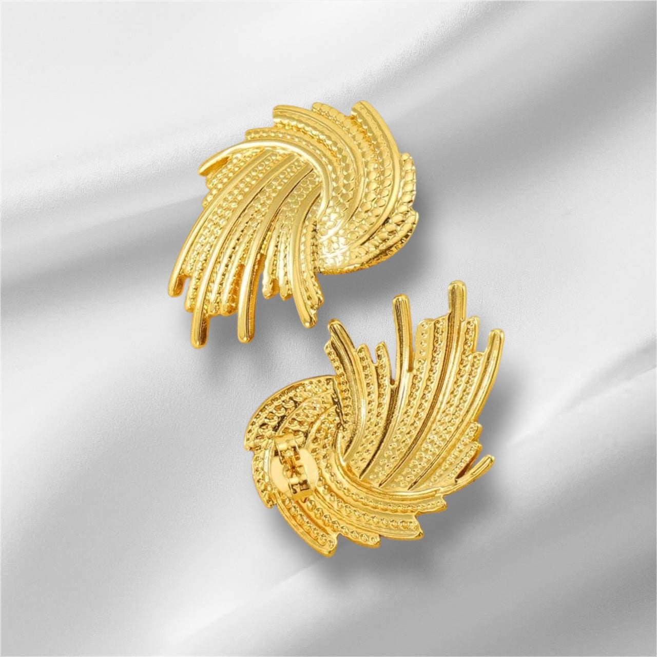 Boucles d’oreilles Aura Dorée