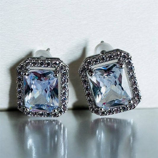 Boucles d’oreilles Éclat Carré