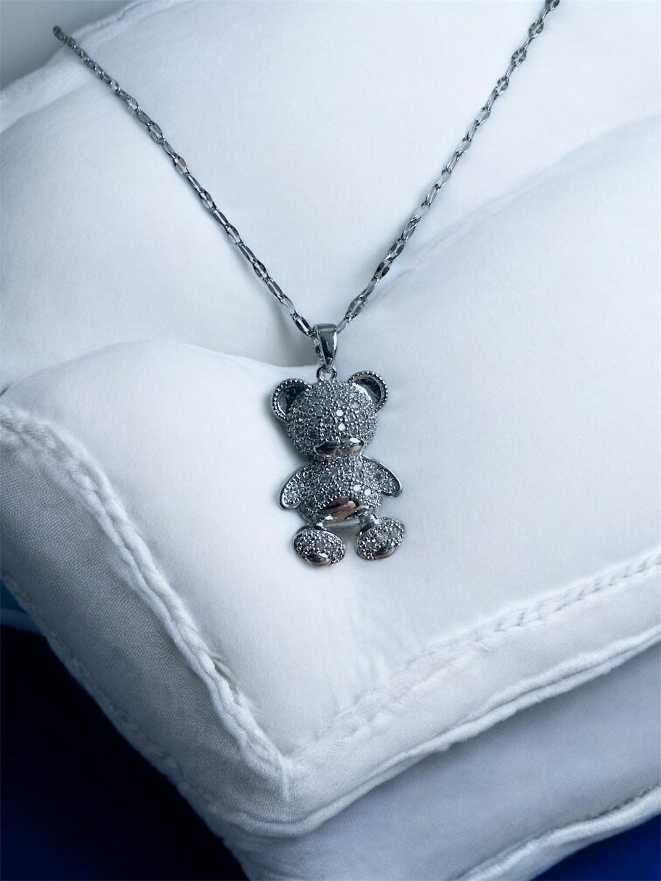 Collier Ourson Scintillant