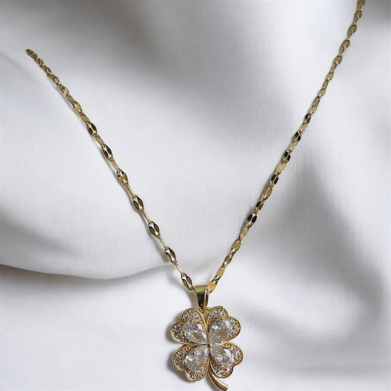 Collier Trèfle d'Or