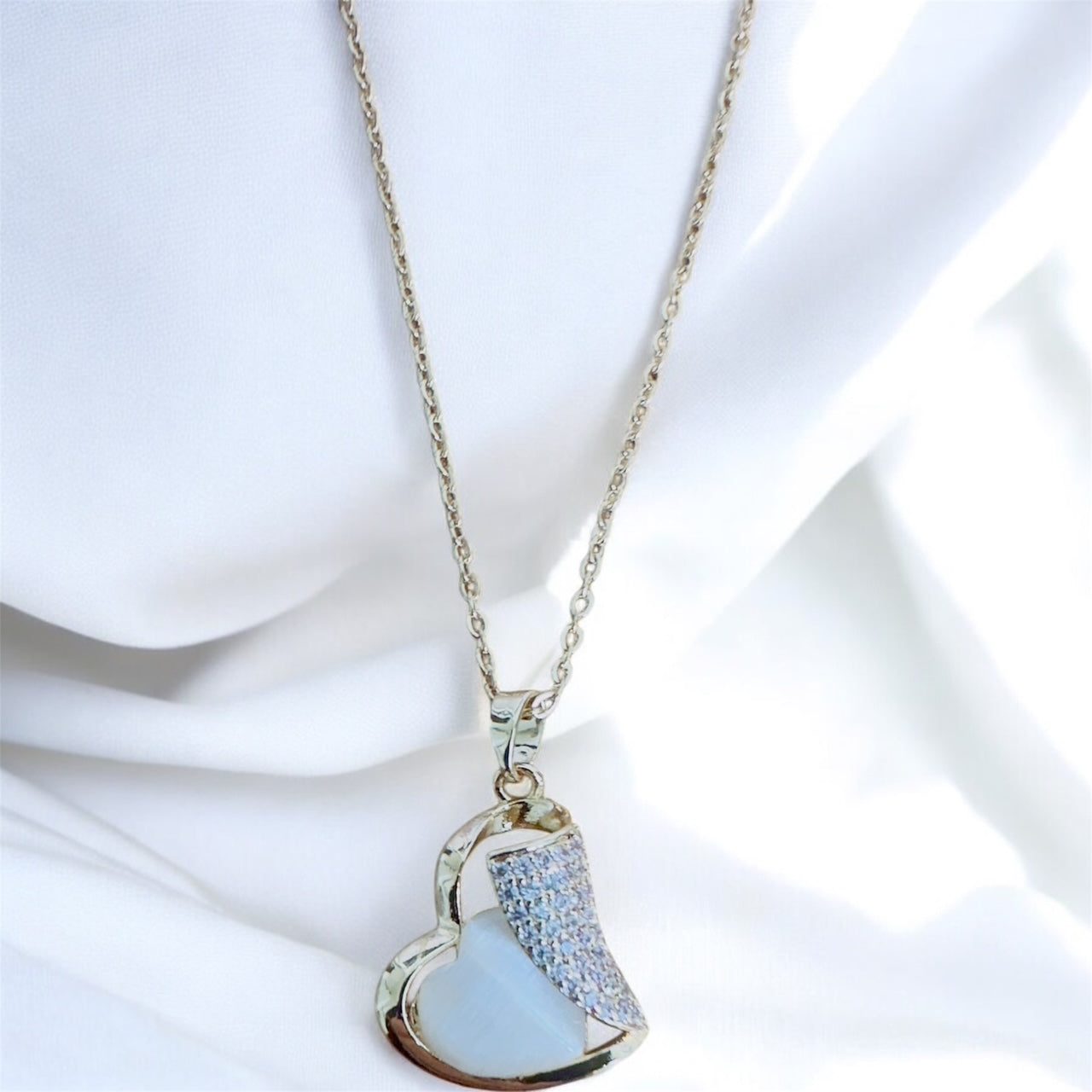 Collier Coeur Eclatant