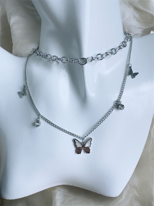 Collier Papillon Enchanté